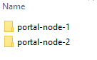 Deploy directory initial files structure